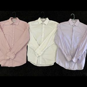 Set of 3 Old Navy long sleeve button up shirts